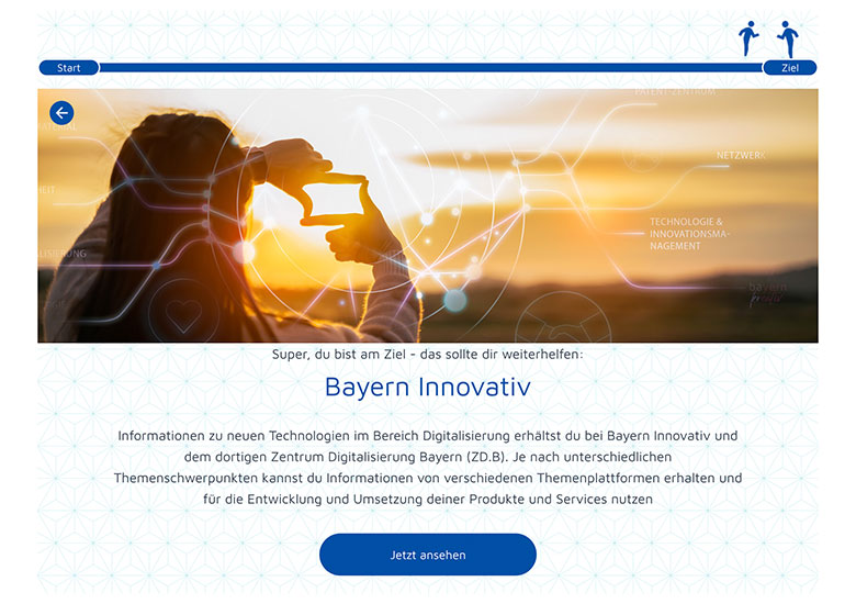 Bayern Innovativ project screenshot